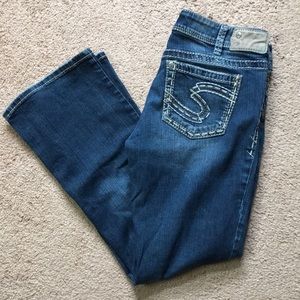 Silver Suki Jeans